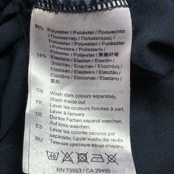 Helly Hansen Women's Siren Culotte Pants Wide Leg In Navy Size M - Picture 12 of 12